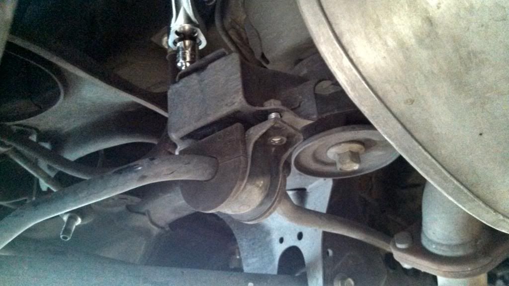 DIY Acura TL AWD rear sway bar to Crosstour upgrade Honda Crosstour